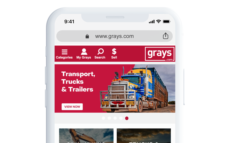 Top Online Marketplaces - GraysOnline website