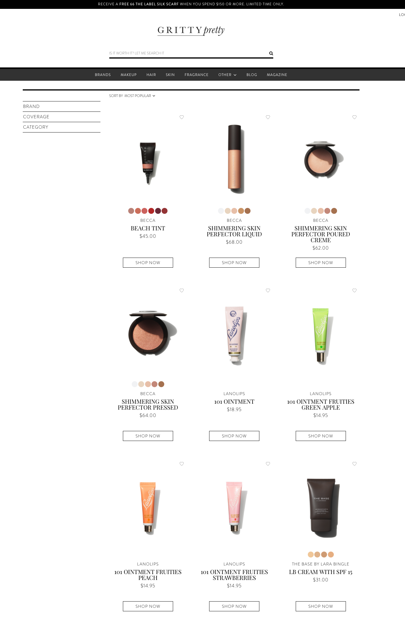 Gritty Pretty Product Page Gritty Pretty Product Page