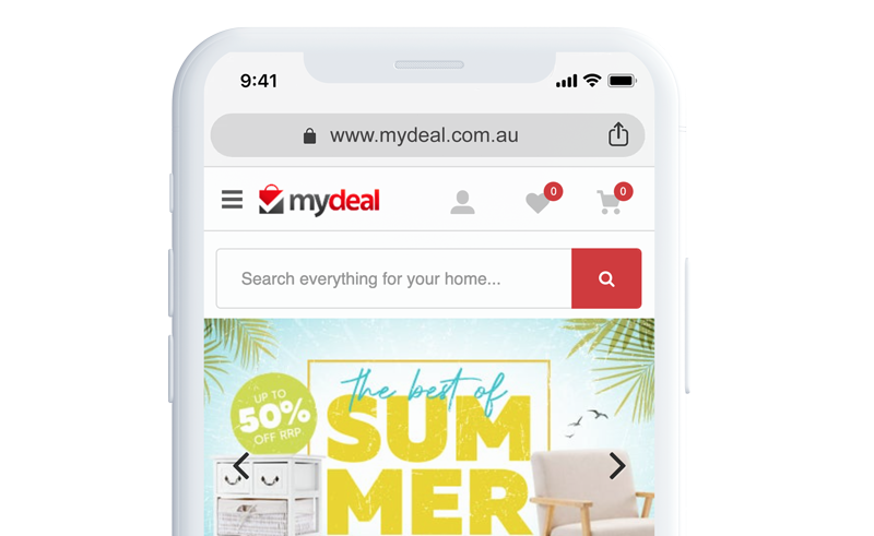 Top Online Marketplaces - MyDeal website Top Online Marketplaces - MyDeal website