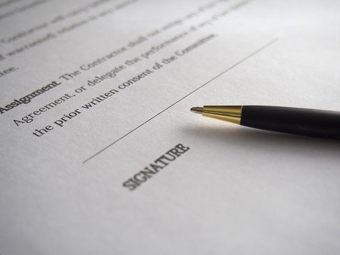 Contract Signing