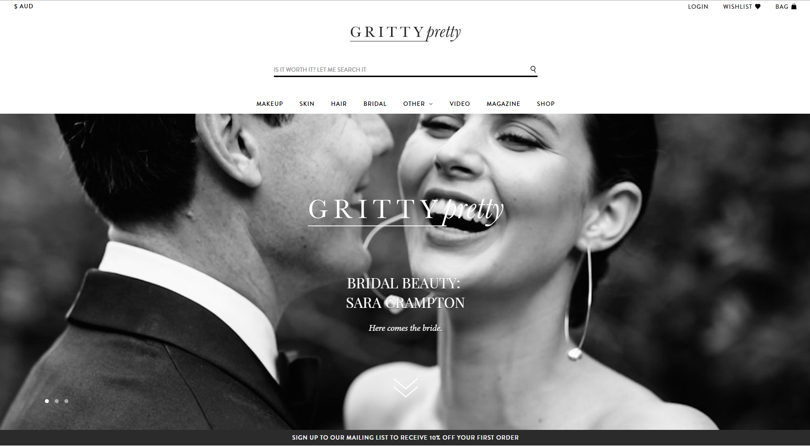 Gritty Pretty Homepage