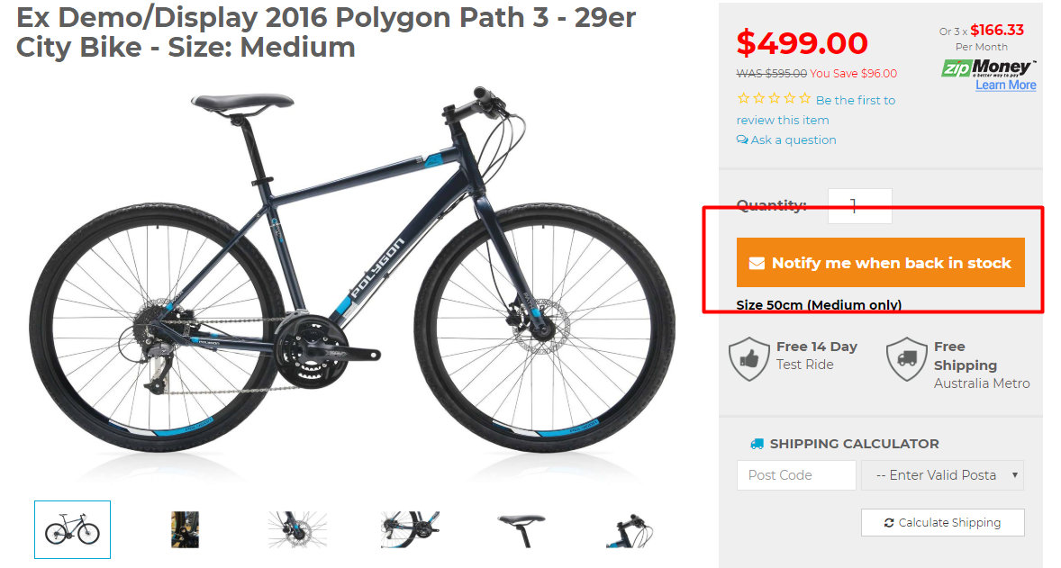Bicyles Online Bike - Out of Stock