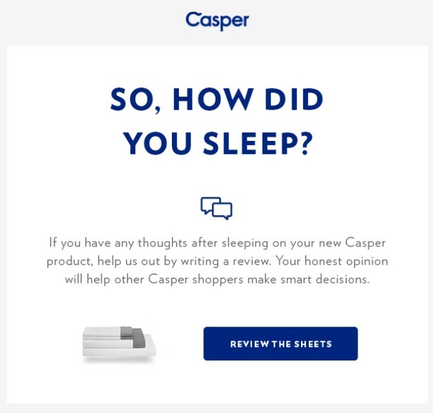 Review Email Example Review Email Example
