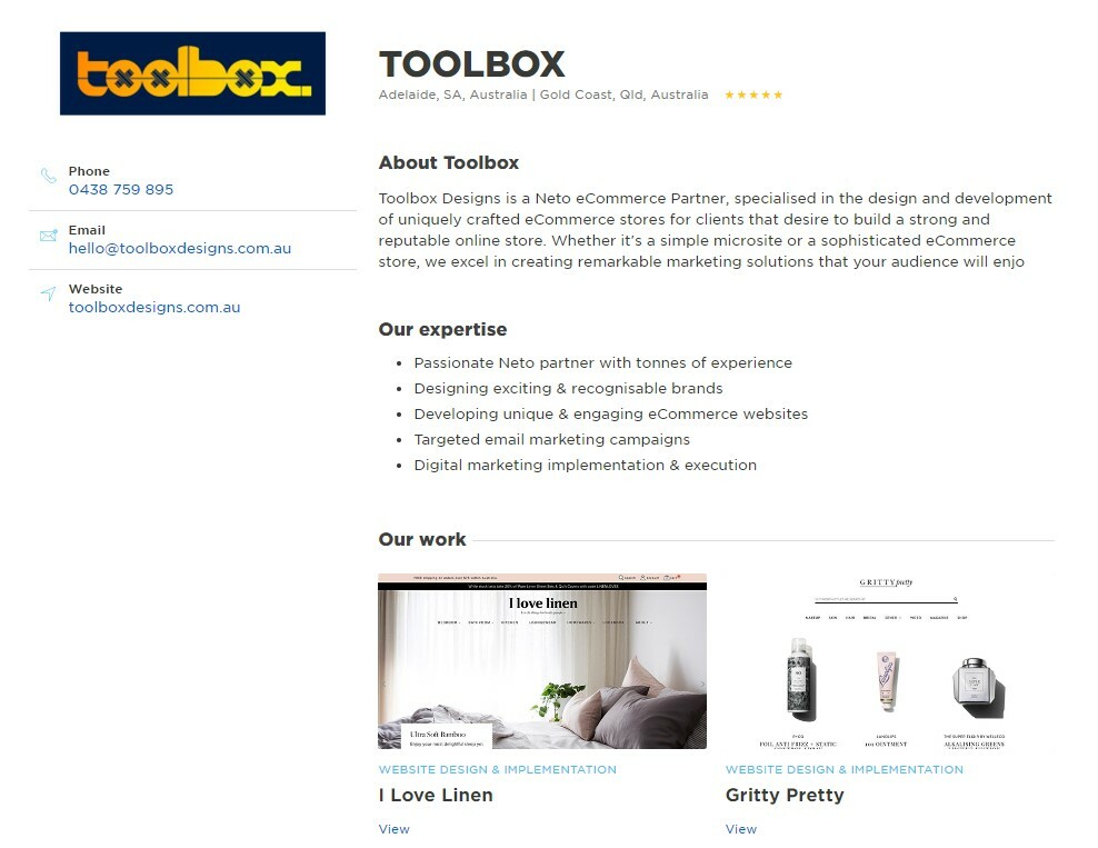 Toolbox Reviews and Example Work Toolbox Reviews and Example Work