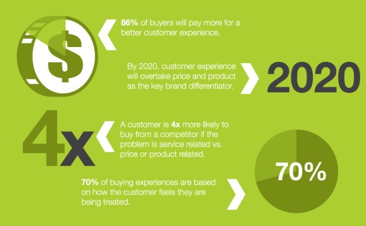 Vision Critical Customer Experience Infographic