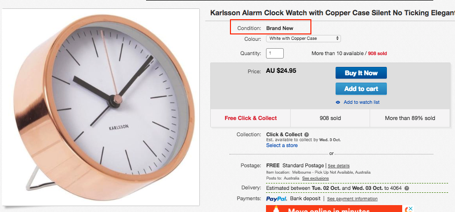 eBay Listing - Brand New Product eBay Listing - Brand New Product