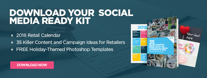 Neto Social Media Ready Kit for Retailers