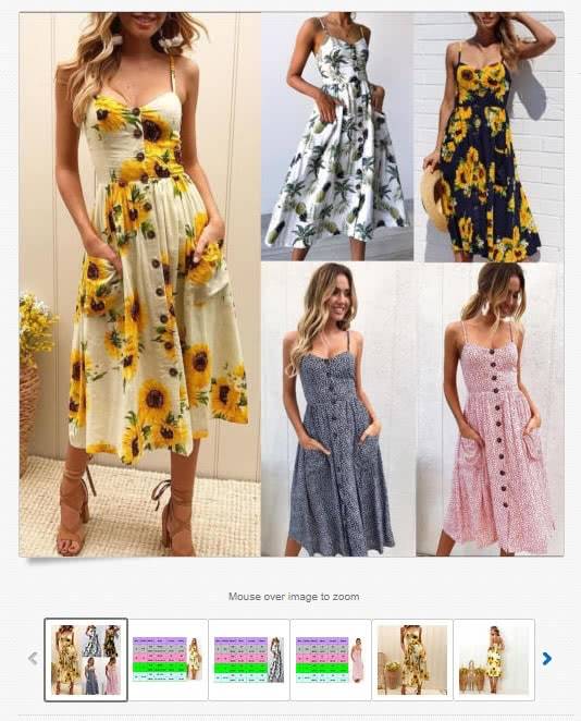 eBay dress images