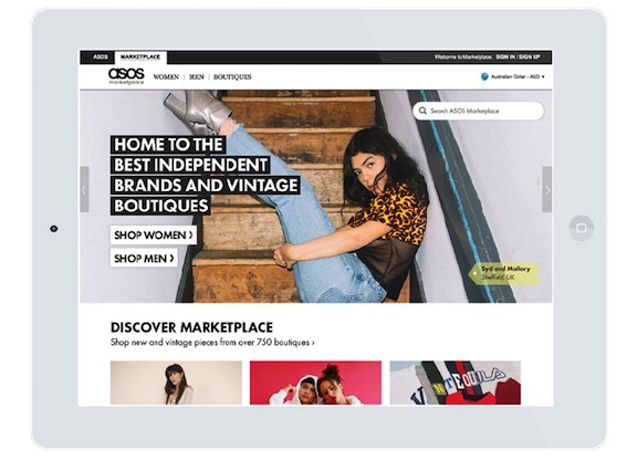Top Online Marketplaces - ASOS Marketplace