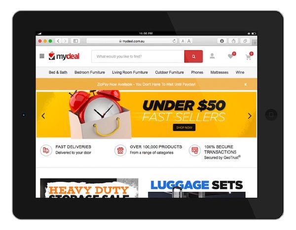 Top Online Marketplaces - MyDeal website