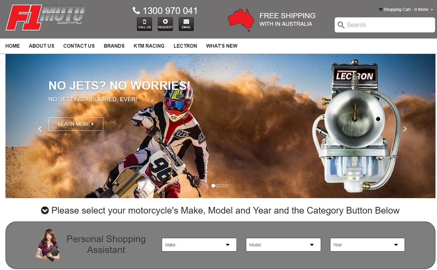 F1 Moto Homepage