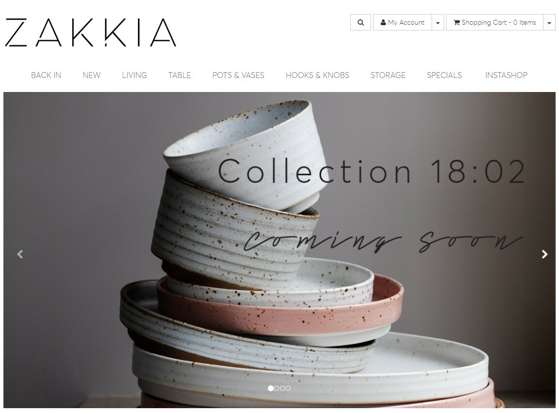 Zakkia Homepage