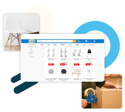 Powerful Catch listing and order management software