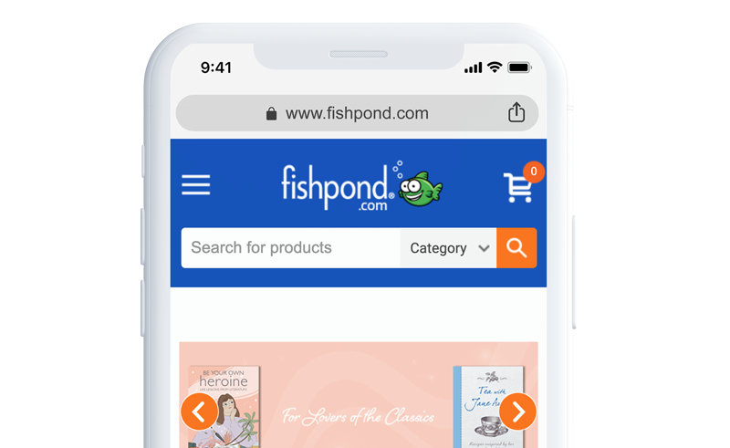 Top Online Marketplaces - Fishpond website