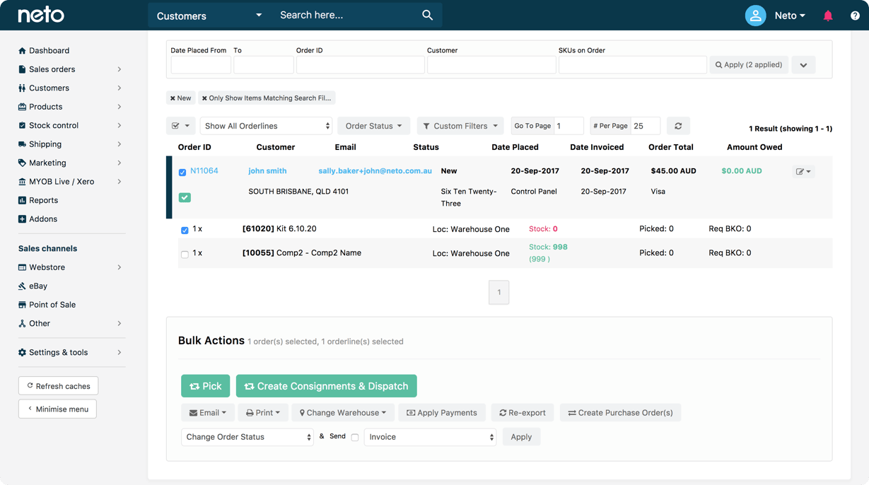 Image for Just In Time Fulfilment with Neto Inventory