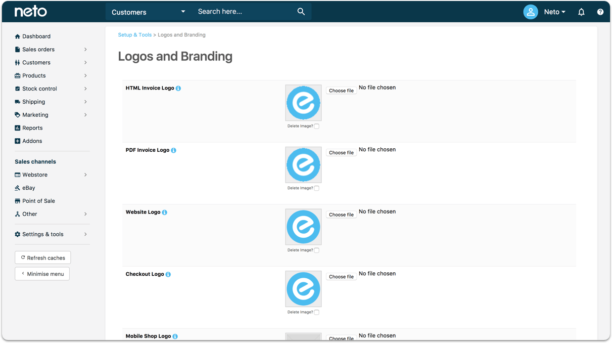 Image for Invoice Logo's On Your Purchase Orders