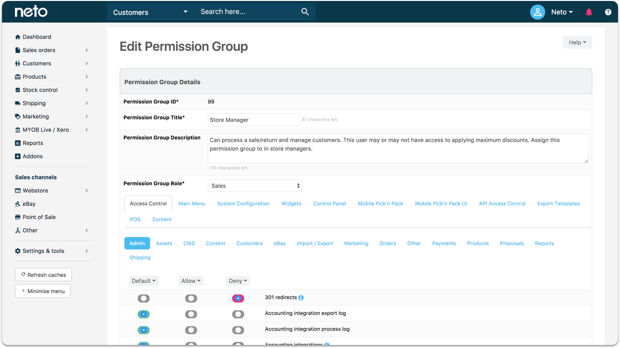 Image for User Permission Label and Description Updates