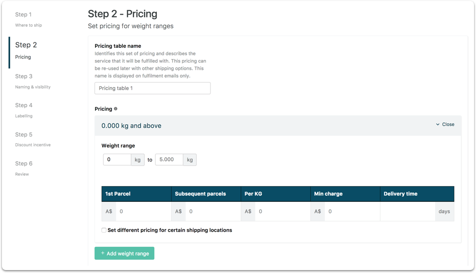 Image for New Shipping Wizard