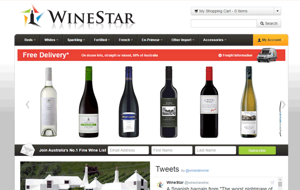 Winestar discount coupons