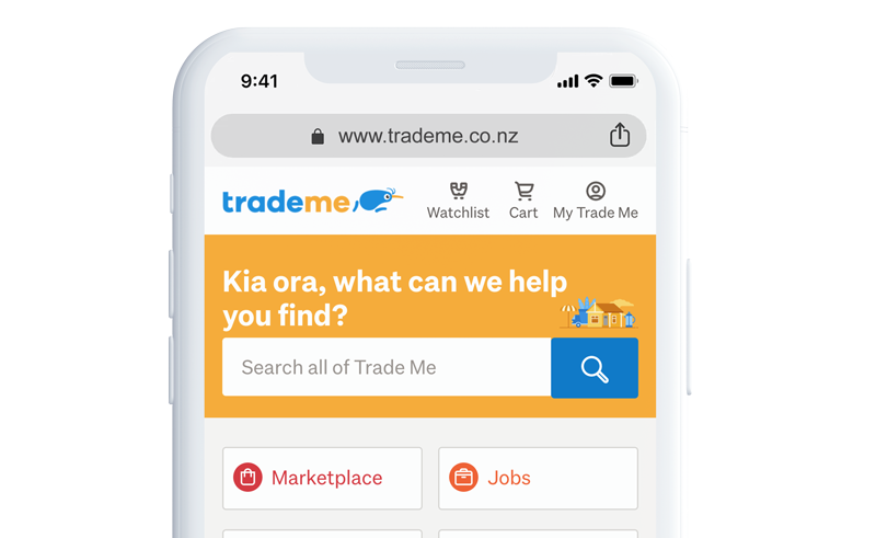 Top Online Marketplaces - TradeMe website Top Online Marketplaces - TradeMe website